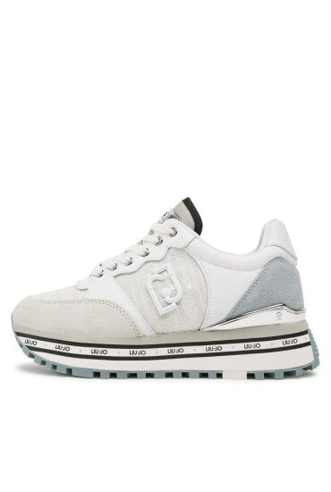 Liu Jo Сникърси Maxi Wonder 57 BA3097 PX349 White 01111 - Mera.bg