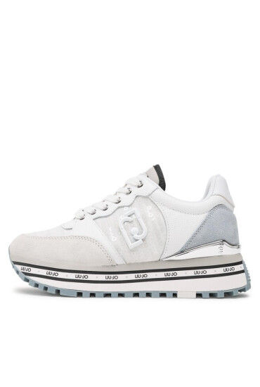 Liu Jo Сникърси Maxi Wonder 57 BA3097 PX349 White 01111 - Mera.bg