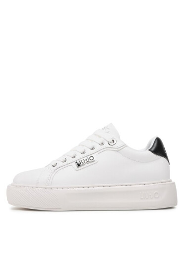 Liu Jo Сникърси Kylie 18 BA3131 PX136 White/Black S1005 - Mera.bg