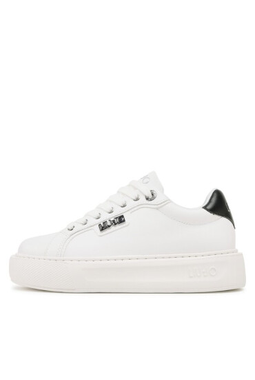 Liu Jo Сникърси Kylie 18 BA3131 PX136 White/Black S1005 - Mera.bg