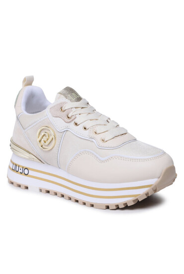 Liu Jo Сникърси Maxi Wonder 55 BA3075 PX342 Milk/Lamb S1433 - Mera.bg