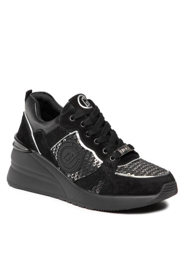 Liu Jo Сникърси Alyssa 02 BF2029 PX242 Black 22222 - Mera.bg