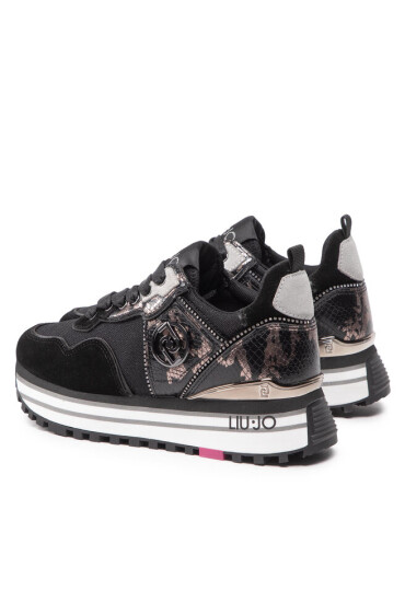 Liu Jo Сникърси Maxi Wonder Glitter 24 BF2103 PX300 Black 22222 - Mera.bg