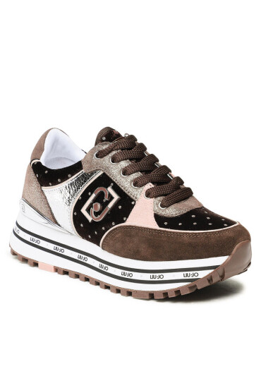 Liu Jo Сникърси Maxi Wonder 20 BF2097 PX254 Brown S1804 - Mera.bg