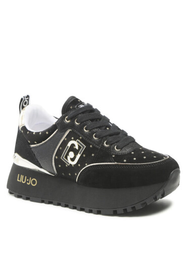 Liu Jo Сникърси Maxi Wonder 20 BF2177 PX254 Black 01040 - Mera.bg