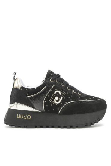 Liu Jo Сникърси Maxi Wonder 20 BF2177 PX254 Black 01040 - Mera.bg