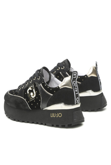 Liu Jo Сникърси Maxi Wonder 20 BF2177 PX254 Black 01040 - Mera.bg