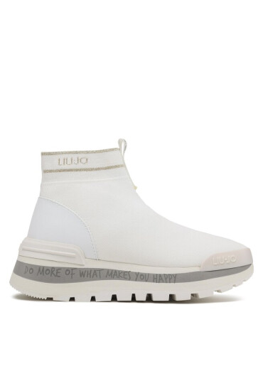 Liu Jo Сникърси Amazing 11 BA3123 TX200 White/Light Gold S1052 - Mera.bg