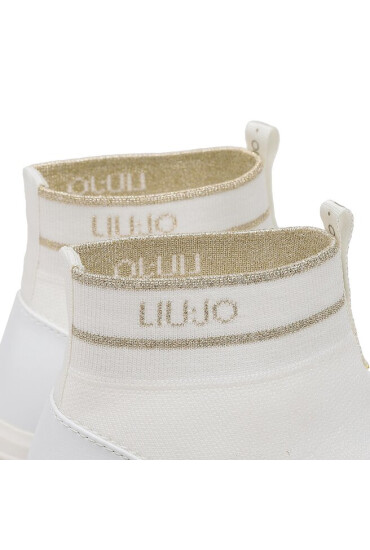 Liu Jo Сникърси Amazing 11 BA3123 TX200 White/Light Gold S1052 - Mera.bg