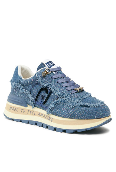 Liu Jo Сникърси Amazing 20 BF3087 TX029 Denim 00737 - Mera.bg