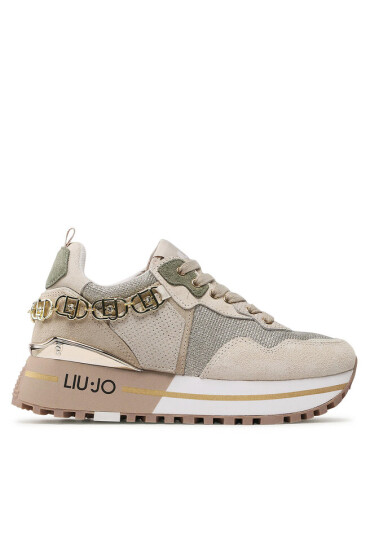 Liu Jo Сникърси Maxi Wonder 01 BF2095 PX239 Бежов - Mera.bg