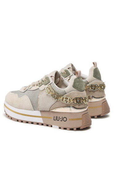 Liu Jo Сникърси Maxi Wonder 01 BF2095 PX239 Бежов - Mera.bg