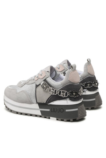 Liu Jo Сникърси Maxi Wonder 01 BF2095 PX239 Silver 00532 - Mera.bg