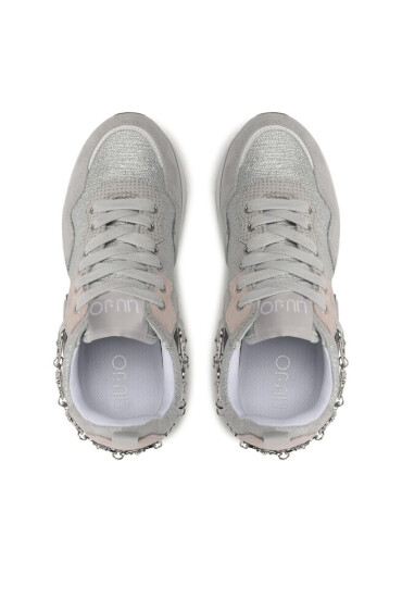 Liu Jo Сникърси Maxi Wonder 01 BF2095 PX239 Silver 00532 - Mera.bg