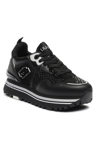 Liu Jo Сникърси Maxi Wonder 01 BF3003 PX262 Black 22222 - Mera.bg