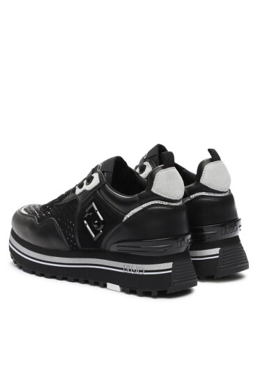 Liu Jo Сникърси Maxi Wonder 01 BF3003 PX262 Black 22222 - Mera.bg
