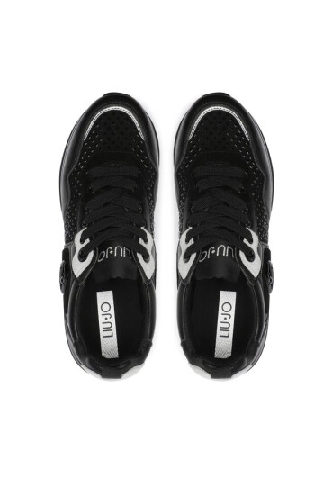 Liu Jo Сникърси Maxi Wonder 01 BF3003 PX262 Black 22222 - Mera.bg
