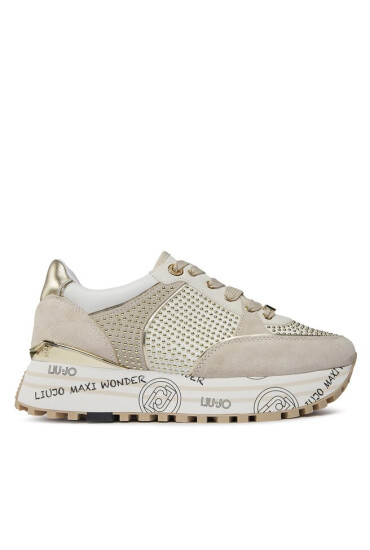 Liu Jo Сникърси Maxi Wonder 20 BF3009 PX052 Sand 01127 - Mera.bg