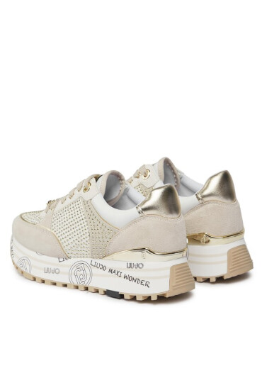 Liu Jo Сникърси Maxi Wonder 20 BF3009 PX052 Sand 01127 - Mera.bg
