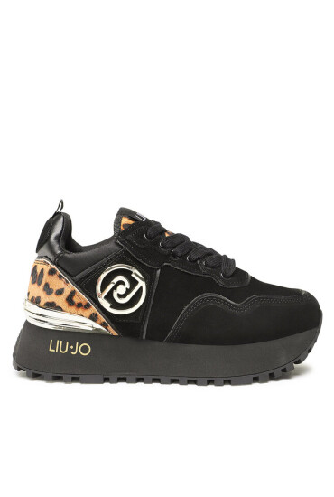 Liu Jo Сникърси Maxi Wonder 24 BF2103 PX194 Black/Leopa S1068 - Mera.bg