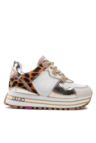 Liu Jo Сникърси Maxi Wonder 47 BF2119 PX259 Leopard/Con S1961 - Mera.bg