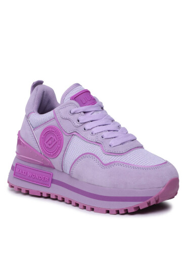 Liu Jo Сникърси Maxi Wonder 52 BA3085 PX027 Lilac S1203 - Mera.bg