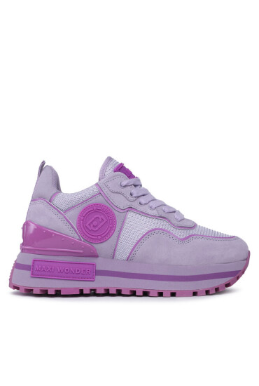 Liu Jo Сникърси Maxi Wonder 52 BA3085 PX027 Lilac S1203 - Mera.bg