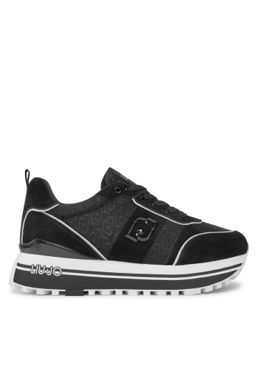Liu Jo Сникърси Maxi Wonder 71 BA4055 PX453 Черен - Mera.bg