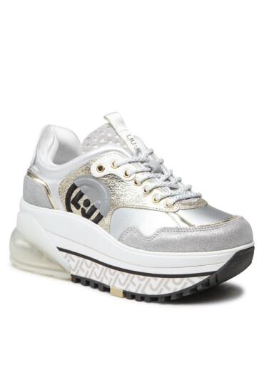 Liu Jo Сникърси Maxi Wonder Air 2C BA2157 PX104 Silver/Gold S1157 - Mera.bg