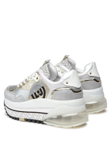 Liu Jo Сникърси Maxi Wonder Air 2C BA2157 PX104 Silver/Gold S1157 - Mera.bg