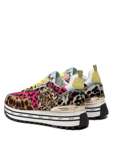 Liu Jo Сникърси Maxi Wonder Pony BA2051 PX008 Leopard Multi S19D8 - Mera.bg