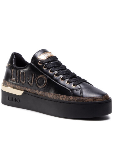 Liu Jo Сникърси Silvia 22 BF0085 EX014 Black 22222 - Mera.bg