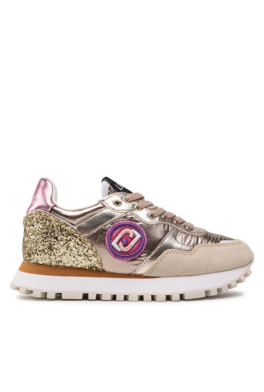 Liu Jo Сникърси Wonder 25 BF1049 PX078 Gold/Purple S1419 - Mera.bg