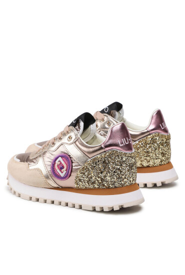 Liu Jo Сникърси Wonder 25 BF1049 PX078 Gold/Purple S1419 - Mera.bg