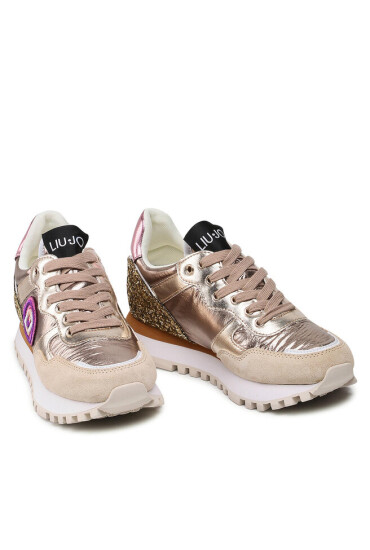 Liu Jo Сникърси Wonder 25 BF1049 PX078 Gold/Purple S1419 - Mera.bg