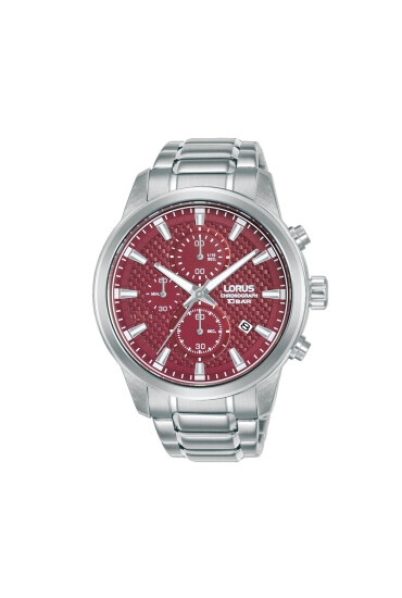 Lorus Часовник Sports Chronograph RM331HX9 Сребрист - Mera.bg