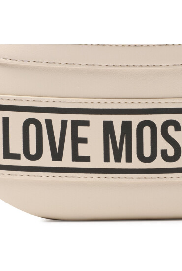 LOVE MOSCHINO Чанта за кръст JC4212PP0HKG111A Avorio/Print Logo Nero - Mera.bg