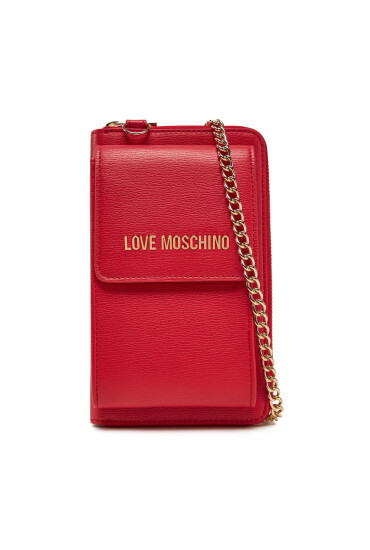 LOVE MOSCHINO Чантичка за телефон JC5701PP1MLD0500 Червен - Mera.bg
