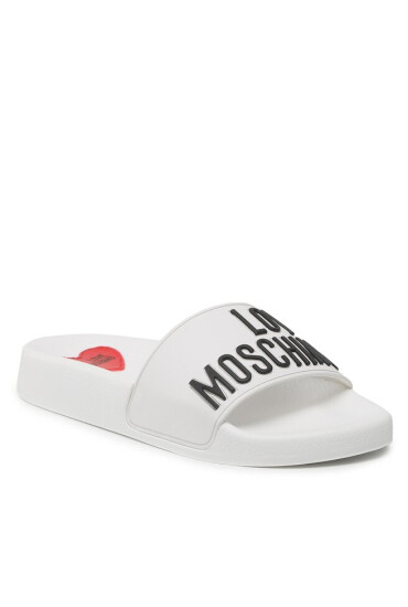 LOVE MOSCHINO Чехли JA28052G1GI14100 Bianco/Logo Nero - Mera.bg