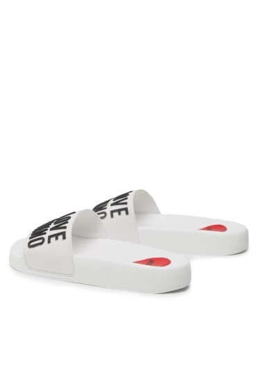 LOVE MOSCHINO Чехли JA28052G1GI14100 Bianco/Logo Nero - Mera.bg