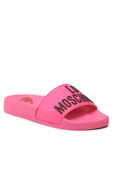 LOVE MOSCHINO Чехли JA28052G1GI13604 Fluo Fuxia/Nero - Mera.bg