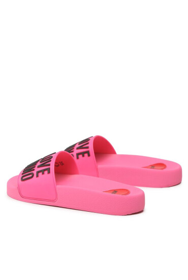 LOVE MOSCHINO Чехли JA28052G1GI13604 Fluo Fuxia/Nero - Mera.bg