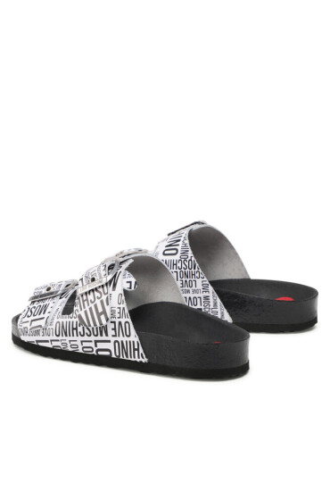 LOVE MOSCHINO Чехли JA28073G1EIJ010A Bia/Ner - Mera.bg