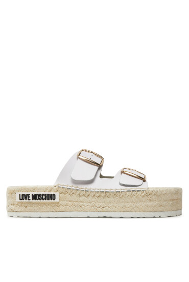 LOVE MOSCHINO Чехли JA28233G0IIA0100 Бял - Mera.bg