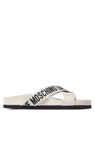 LOVE MOSCHINO Чехли JA28263G0IIX110A Екрю - Mera.bg