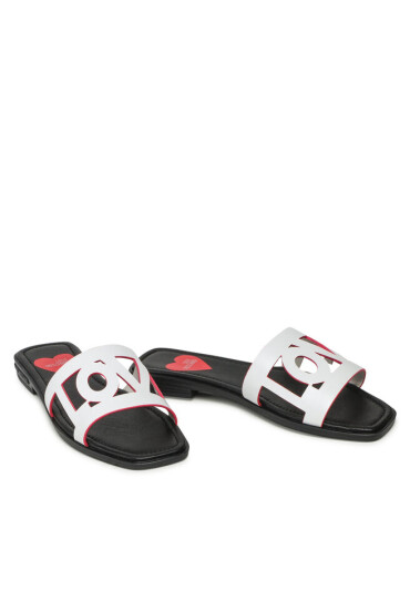 LOVE MOSCHINO Чехли JA28332G0EIAX100 Vitello Bianco/Fuxia - Mera.bg