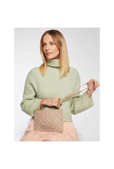 LOVE MOSCHINO Дамска чанта JC4316PP0FLA0209 Taupe - Mera.bg