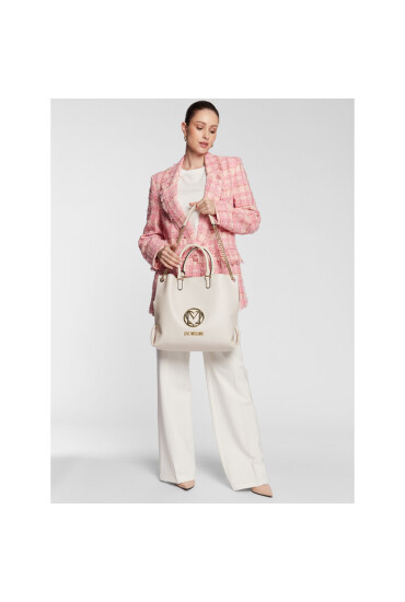 LOVE MOSCHINO Дамска чанта JC4034PP1GLD0110 Avorio - Mera.bg