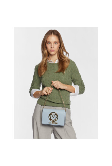 LOVE MOSCHINO Дамска чанта JC4038PP1GLD0700 Azzurro - Mera.bg