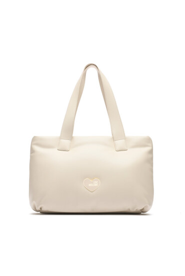 LOVE MOSCHINO Дамска чанта Borsa Pu Puffy JC4271PP0HKN0110 Avorio - Mera.bg